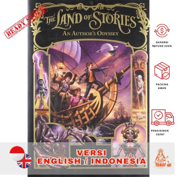 (ins) Versi Indonesia-An Authors Odyssey (The Land of Stories 5)-