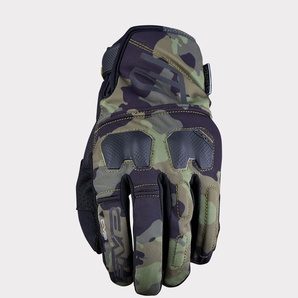 Sarung Tangan Motor - Five Gloves EWP Camo Khaki
