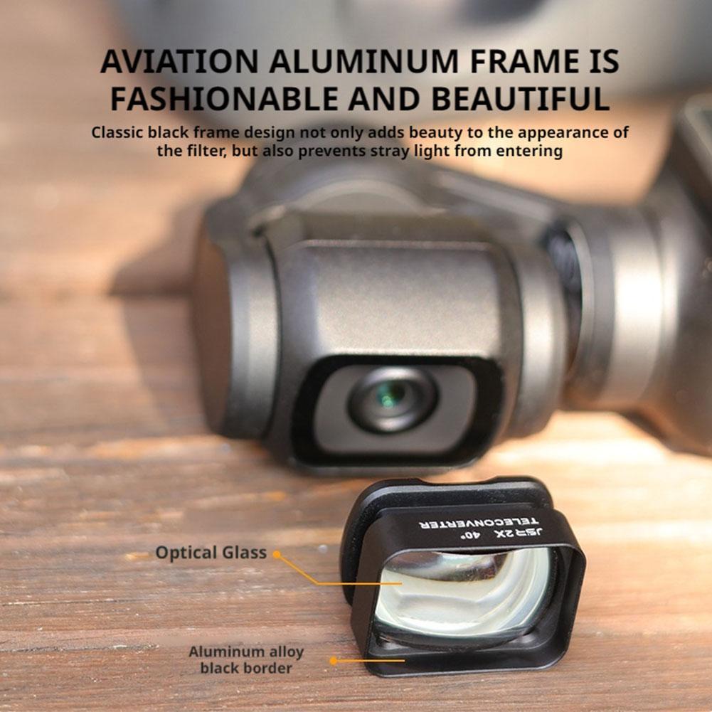 Magnetic 2X Teleconverter DJl Osmo Pocket 3 Magnetic Macro Lens Atta HD Lens Filter 2X Macro Photogr