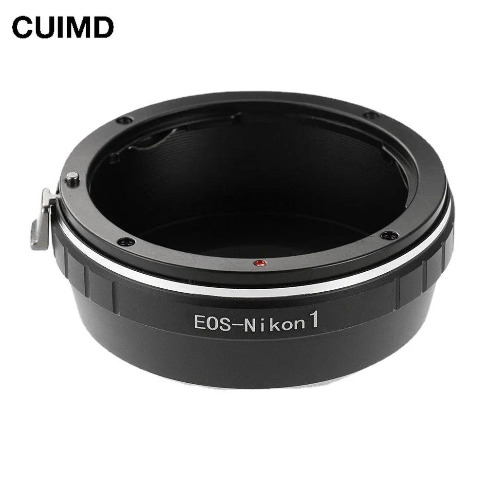 EOS-NIKON1 Lens Adapter Ring for Canon Eos Ef Ef-s Lens To Nikon 1 S1 J1 J2 J3 J5 V1 V2 V3 V5 Camera