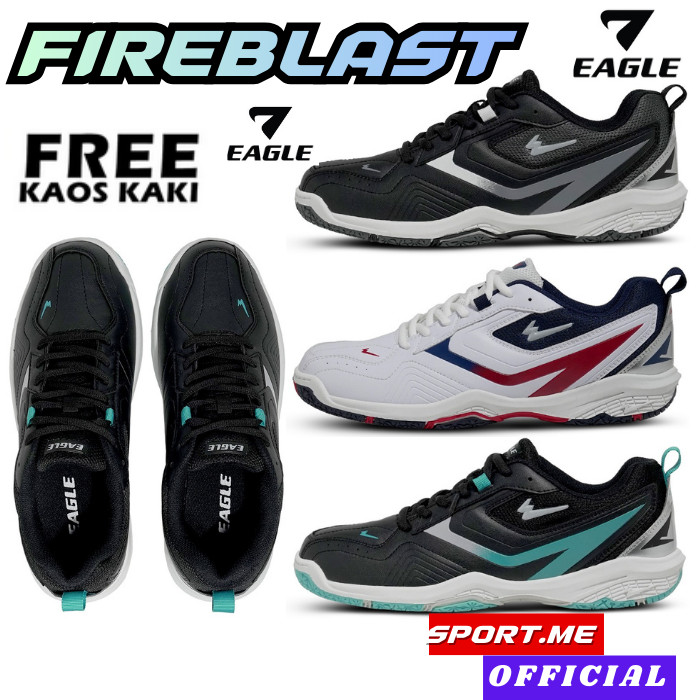 Eagle FIREBLAST Badminton Shoes - Sepatu Badminton Original EAGLE
