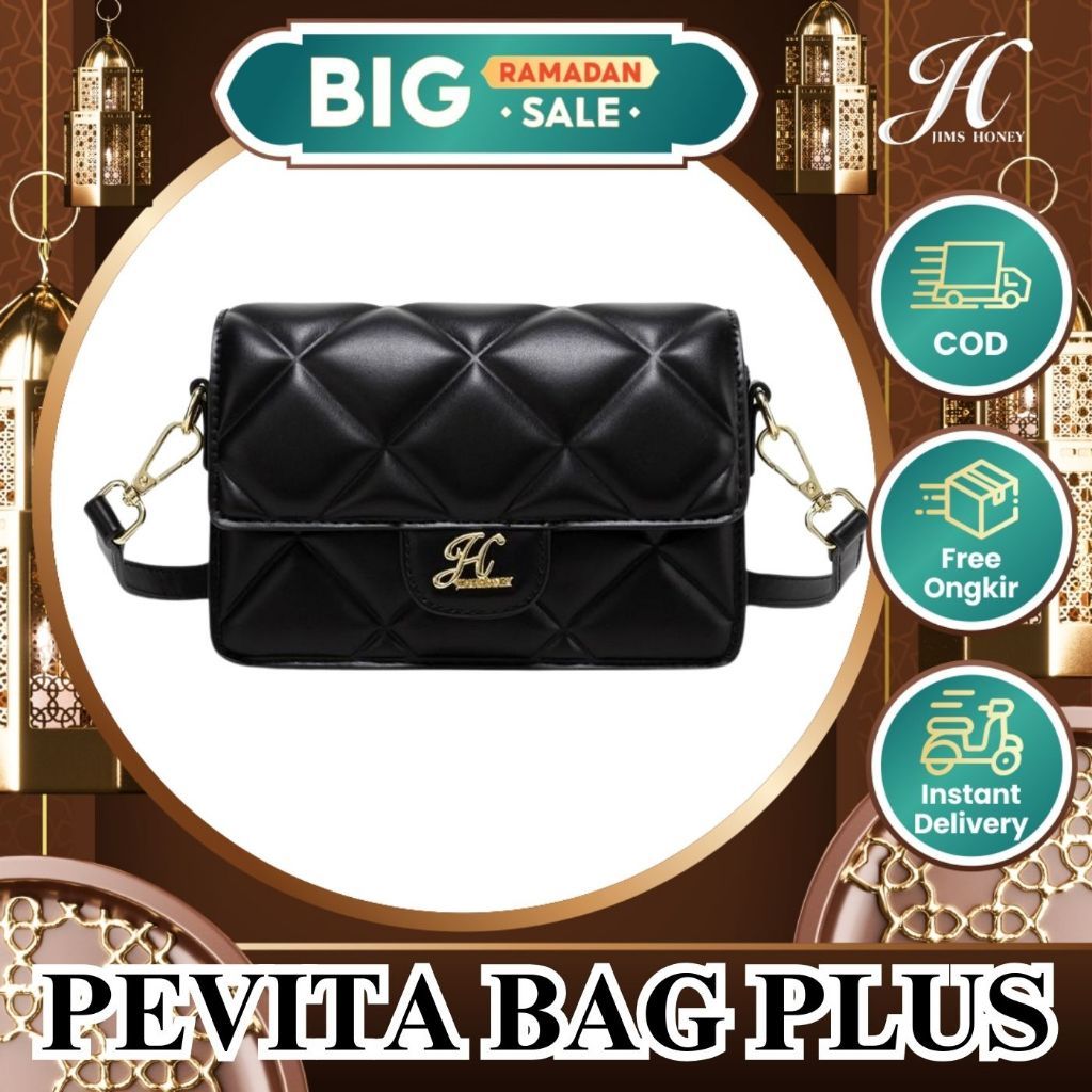 JIMS HONEY PEVITA BAG Tas Selempang Wanita Korea Sling Bag Mini Terbaru Aesthetic
