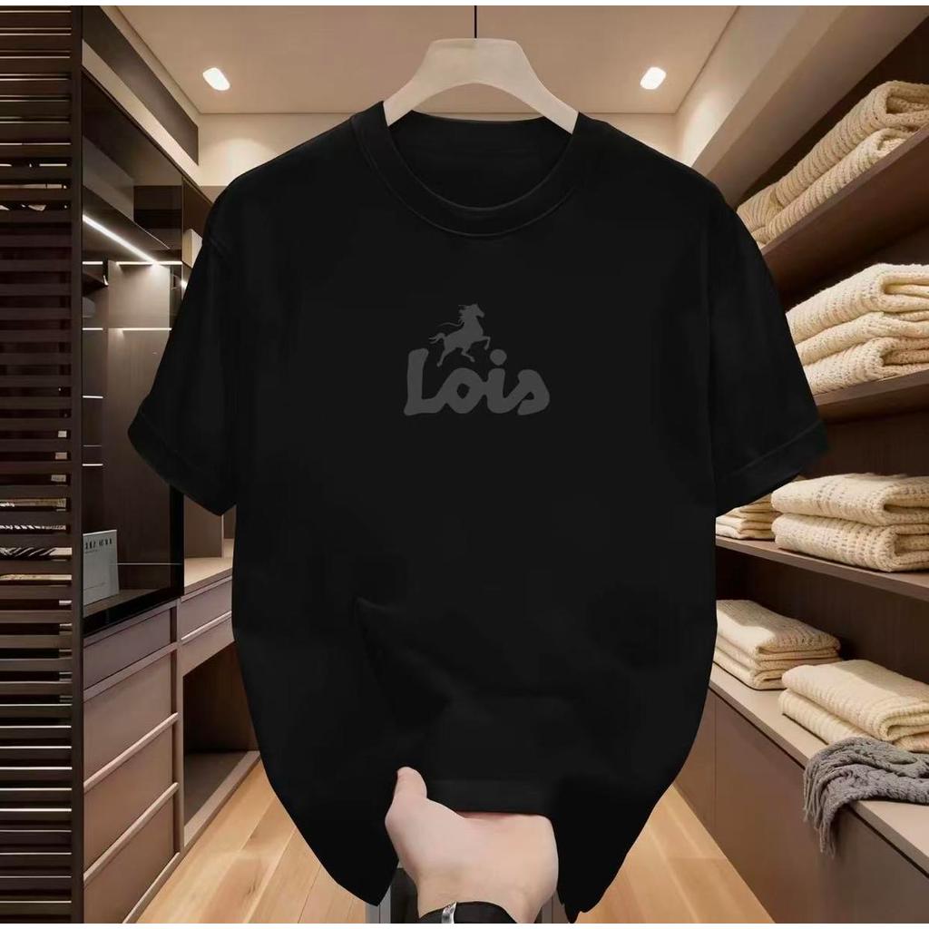 Lois Kaos Premium Pria TK Desain Khas Sapi Bertemukan Huruf Pilihan Tepat untuk Tampilan Trendsettin