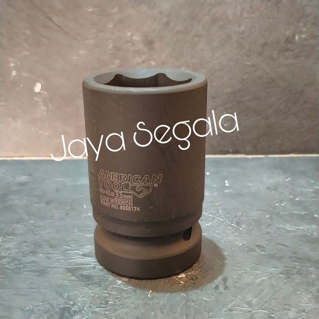 Mata sok impact 33 mm Kunci sock roda truk 1 inch 33mm Kunci shock 33