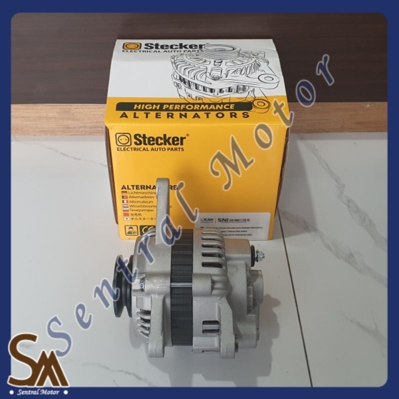 Alternator Dinamo Amper Mitsubishi Colt T120 ss/L300 Deluxe Karburator Stecker