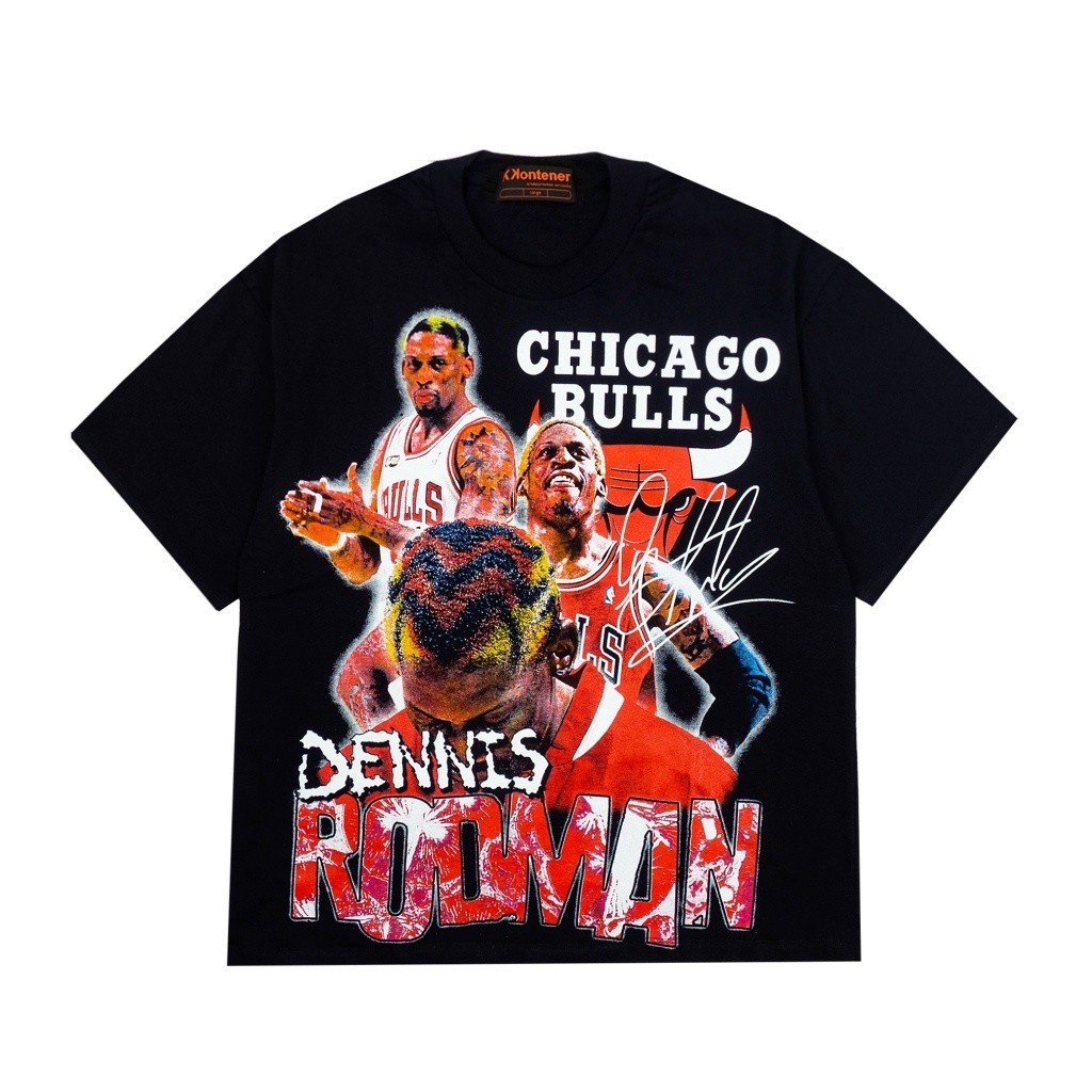 KKONTENER RODMAN OVERSIZE TSHIRT BLACK Original