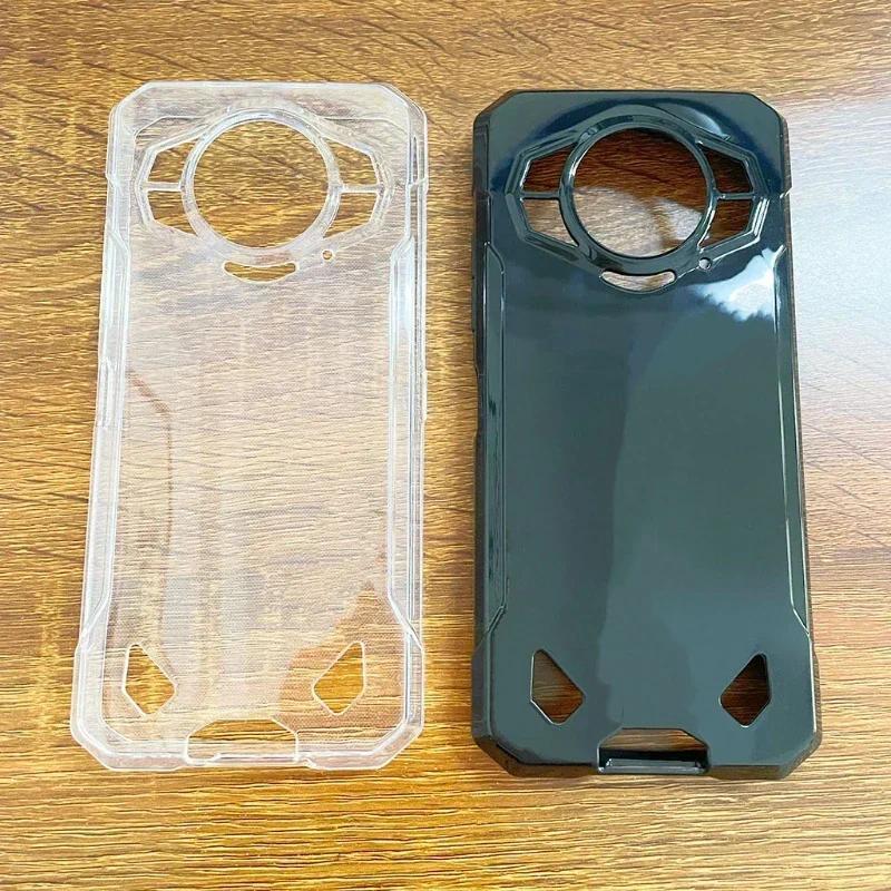 For Doogee S200X Soft TPU Phone Case for DG DOOGEE DoogeeS200X DOOGEE S200 X Black Transparent Back 