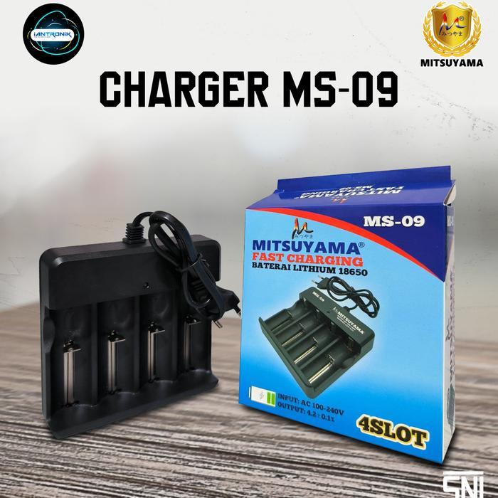CHARGER BATERAI 4 SLOT MS-09