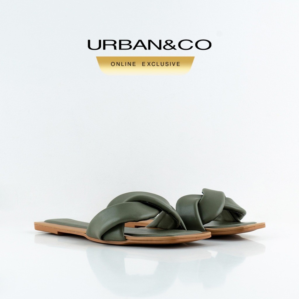 URBAN&CO BASIC Sandal Wanita Sendal Teplek Casual - Demi