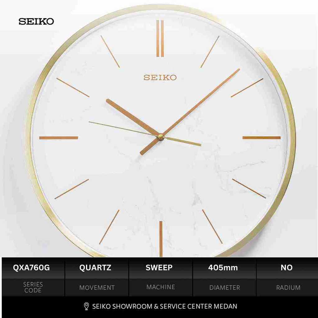 Seiko Showroom Medan - Jam Dinding Seiko QXA760