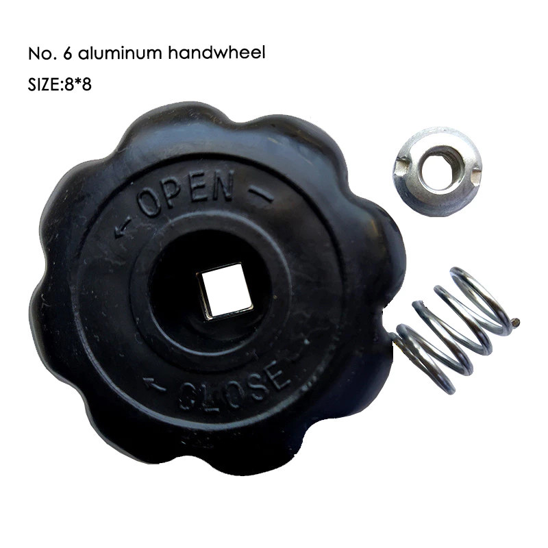 Valve Argon / Valve Oksigen – Handwheel Oksigen Putaran Kran Valve 8*8mm / Puteran Oksigen / Kran Ok