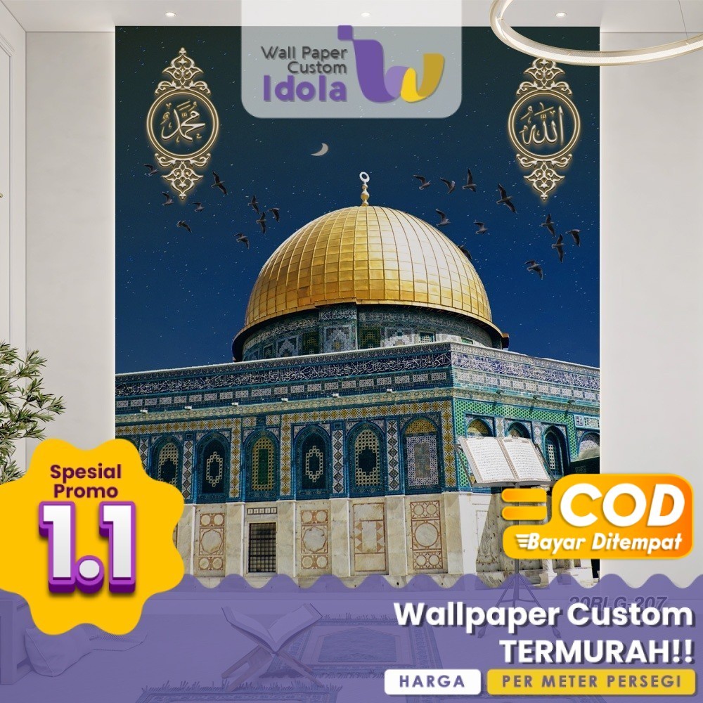 Wallpaper Custom Masjid Al Aqsa Islam