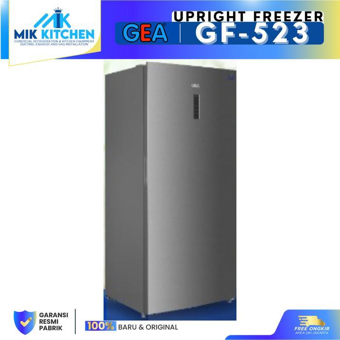 GEA UPRIGHT FREEZER GF-523 / GF 523 / GF523 GARANSI KOMPRESOR 3 TAHUN