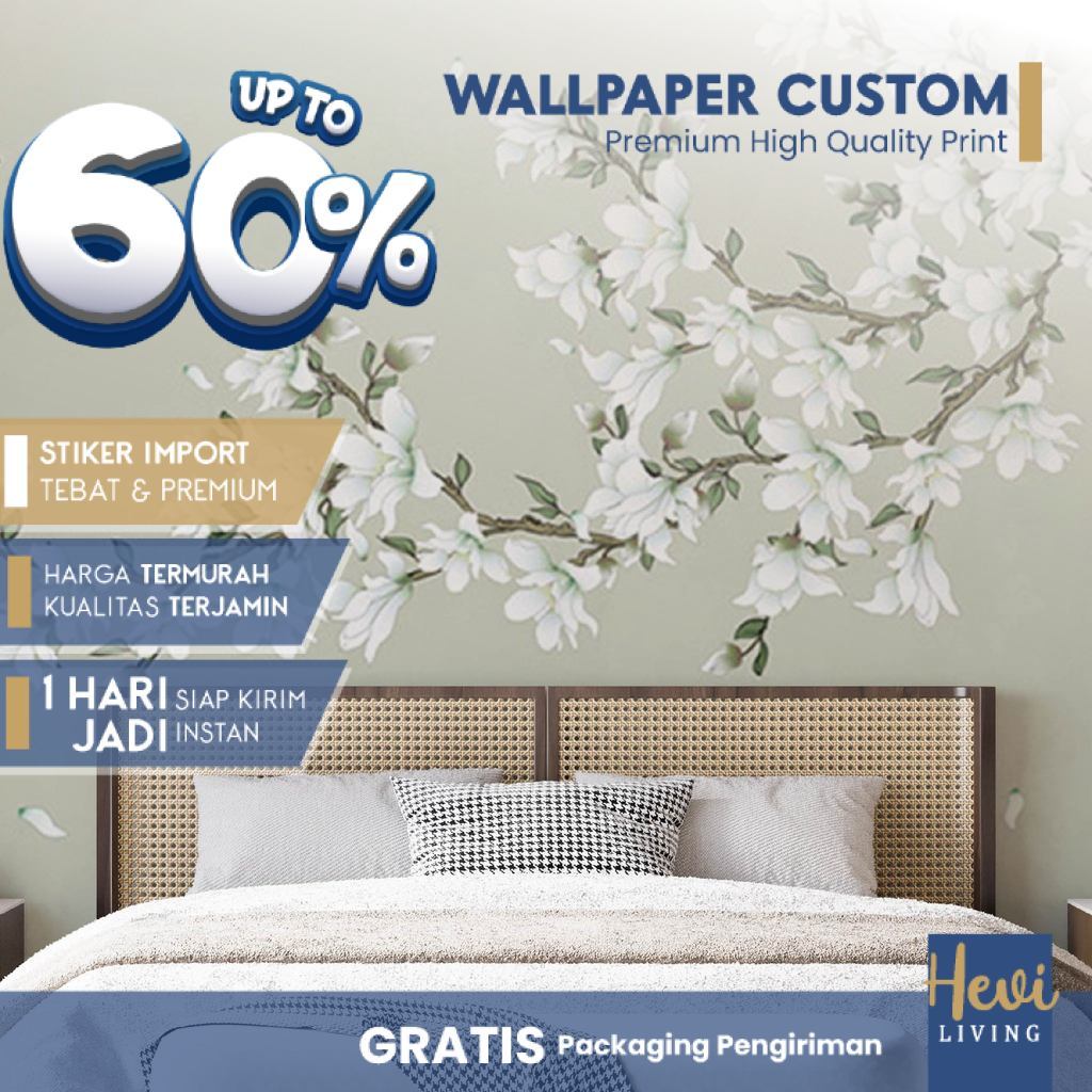 Wallpaper Custom - Wallpaper Custom Kamar Tidur - Wallpaper Custom Gambar Chinoiserie Burung Merak d