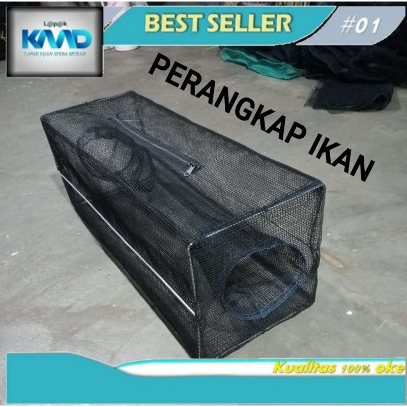 BISA (COD) Bubu perangkap jebakan ikan siap pakai,udang,lobster,udang kepiting dan hewan air  bahan 