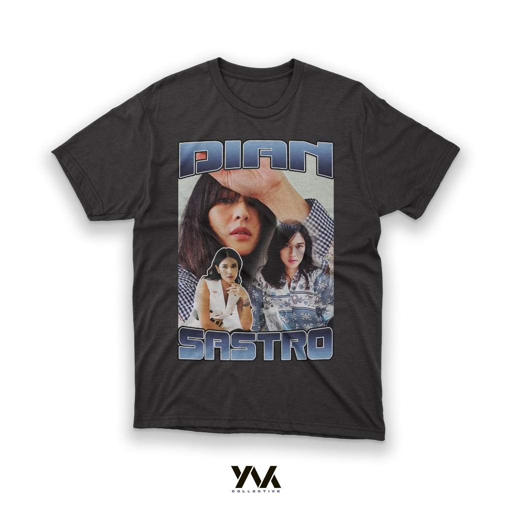 DIAN SASTRO | Artist T-Shirt MerchandiseBahan Cotton Combed 30s Kaos Pria-Wanita Unisex Bisa Bayar d