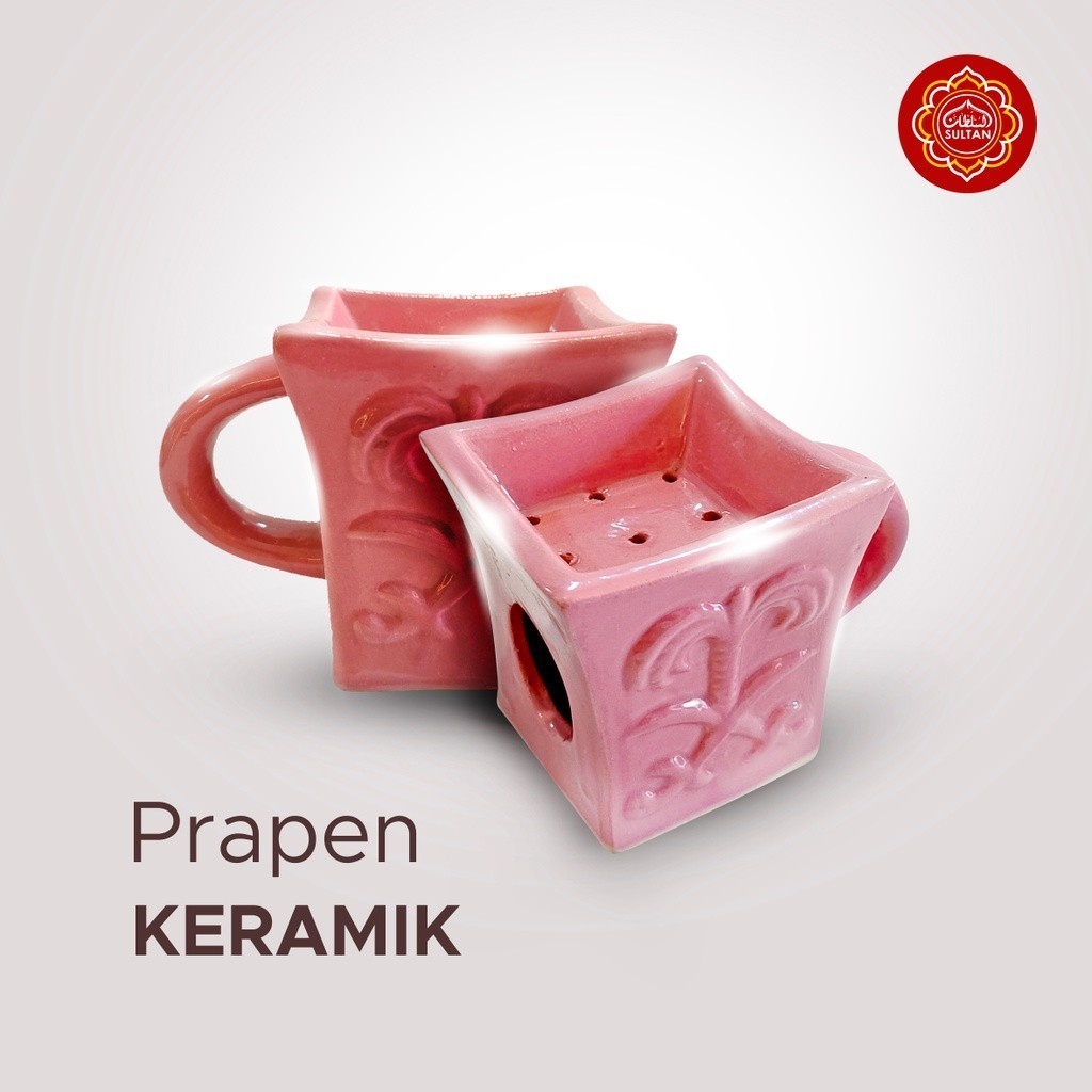 Prapen Bukhur Tempat Bakar Dupa Arab Mewah Tempat Pembakaran Dupa Kerucut Aesthetic Premium