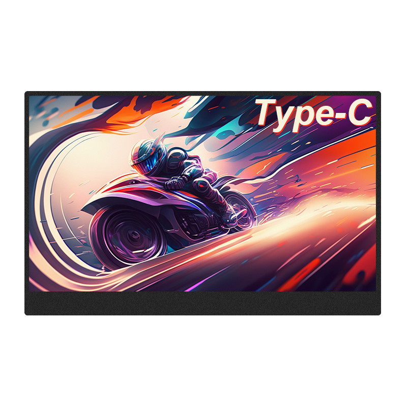 LANLIPU 14/15.6/16in Portable Monitor1 Ultra-thin Second Screen With Holder Stand Type-C HDMI For Ph