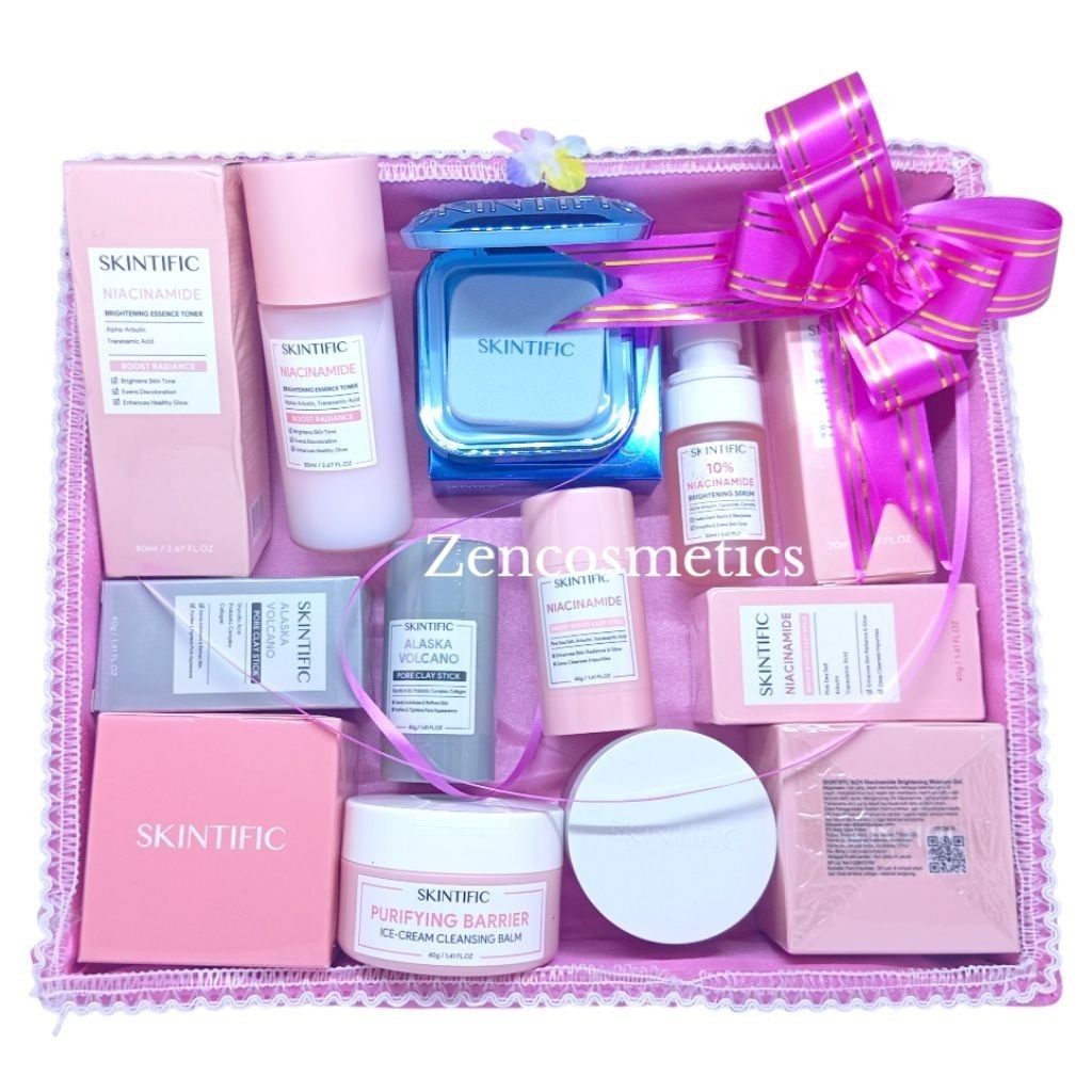 Skintific Paket Seserahan Skincare Lengkap Untuk Mencerahkan