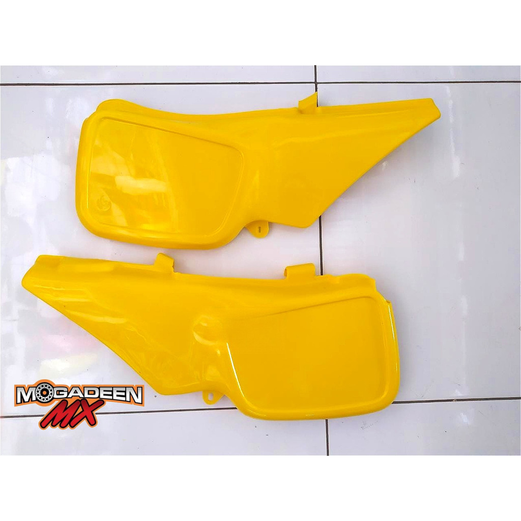 Cover Side Dek Samping Suzuki TS125 TS 125 Kuning