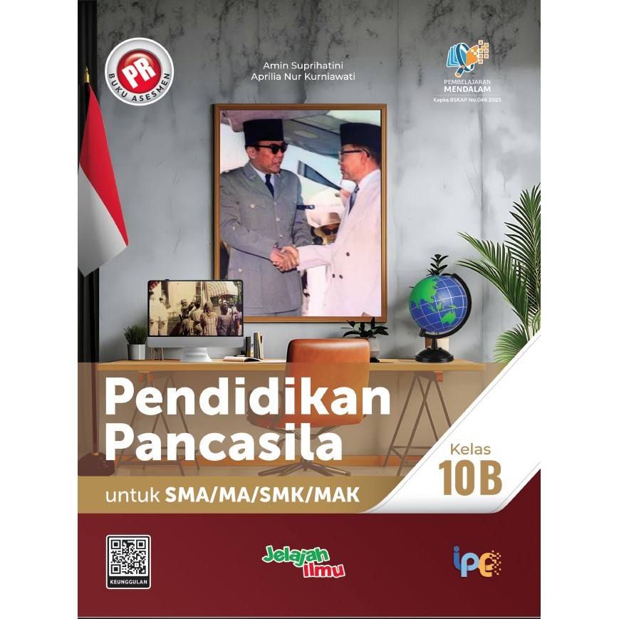 Buku PR PKN Sma Kelas 10 Semester 1&2 Intan Pariwara Terbaru 2026