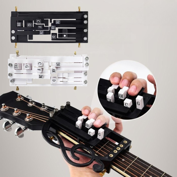 Alat Belajar Gitar Pemula / Tombol Chord Gitar / Chord Kunci Gitar Tombol