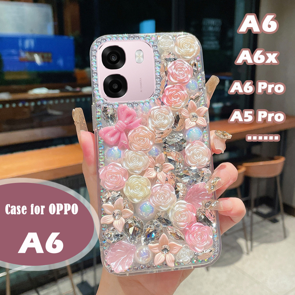 Case Oppo A6x A6 Pro A5 Pro 5G 4G A3x A3 Pro A3 A96 A76 A95 A60 A54 A58 A98 5G A79 5G A78 4G 5G A77S