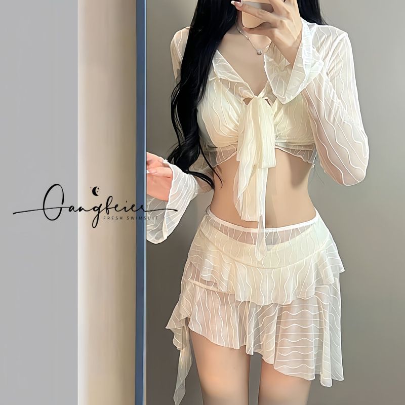 [Yunrouju]Bikini wanita baru, super seksi, cocok untuk liburan musim panas dan hot spring.