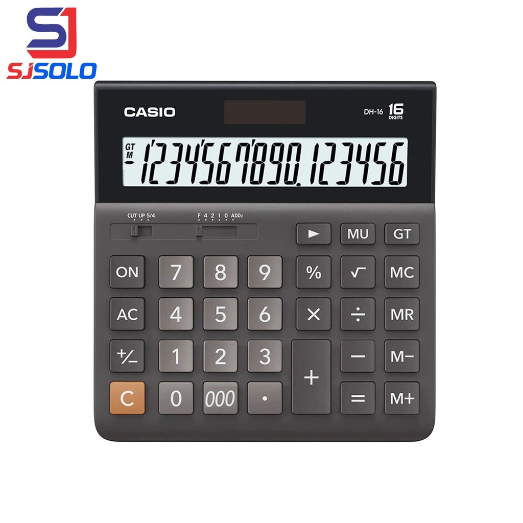 Kalkulator CASIO 12 Digit DH-12 14 Digit DH-14 16 Digit DH-16 20 Digit DH-20 Kalkulator Original