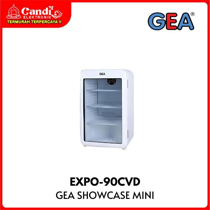 GEA Kulkas Chiller Showcase Mini 95 Liter EXPO-90CVD