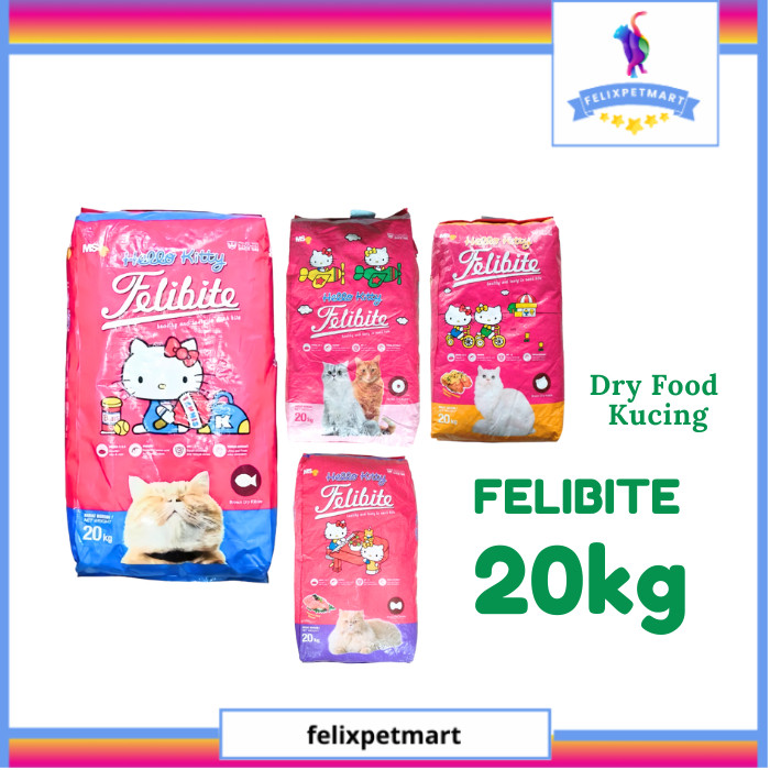 FELIBITE CAT TUNA 20KG makanan kucing felibite
