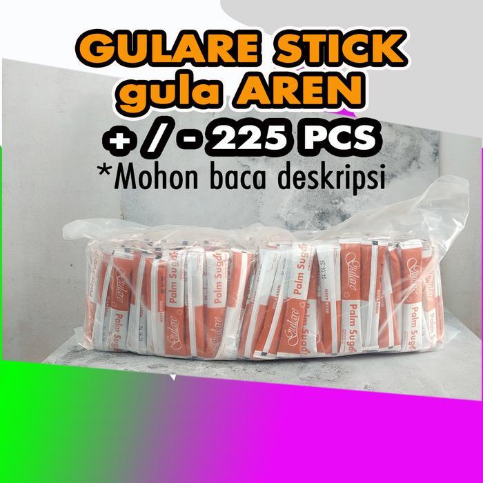 GULARE GULA AREN STICK GULA AREN SACHET PALM SUGAR HEMAT 225 PCS