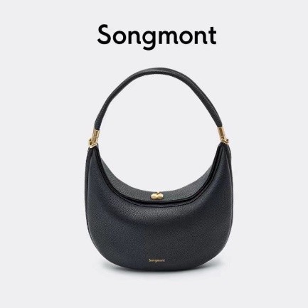 Songmont new  crescent bag head layer cowhide shoulder armpit female/Shoulder bag