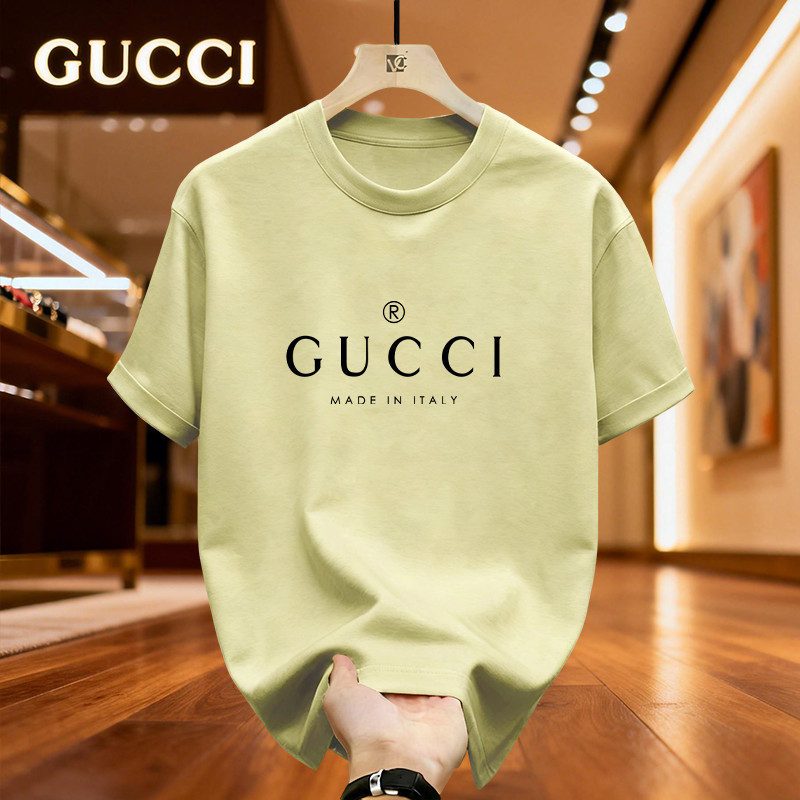 kaos pria Kaos Distro Pria GUCCI kaos polos T-shirt Lengan pendek kaos distro kaos pria distro origi