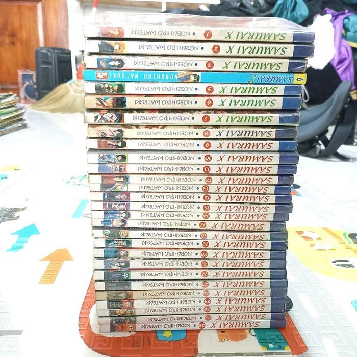 komik langka samurai X tamat vol 1-28 nobuhiro watsuki set