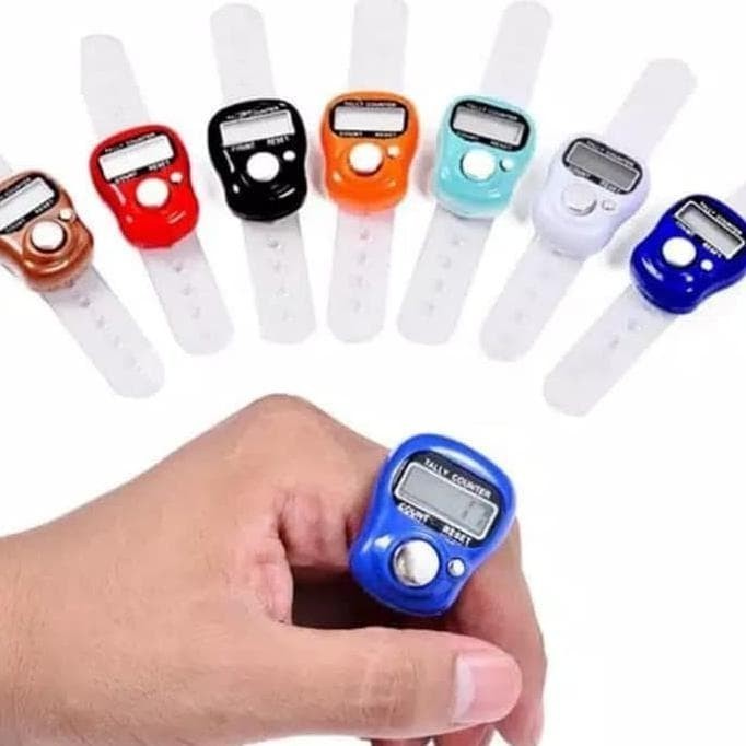 TASBIH DIGITAL ELEKTRONIK MINI TASBEH JARI ALAT HITUNG FINGER COUNTER ELEKTRIK [DS]