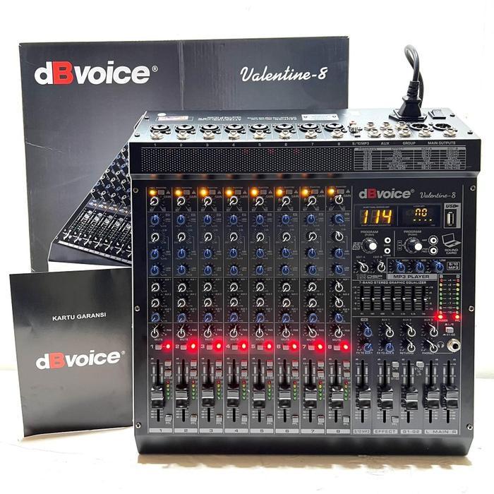 MIXER DBVOICE 8 CHANNEL VALENTINE 8 VALENTINE-8