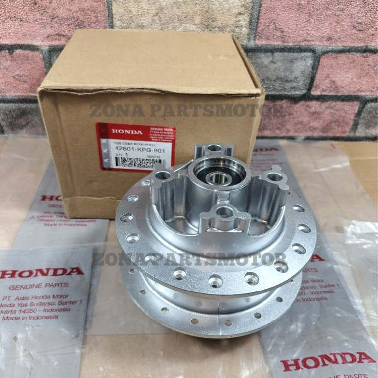 Tromol belakang+bearing tromol supra x 125 double disc supra x 125