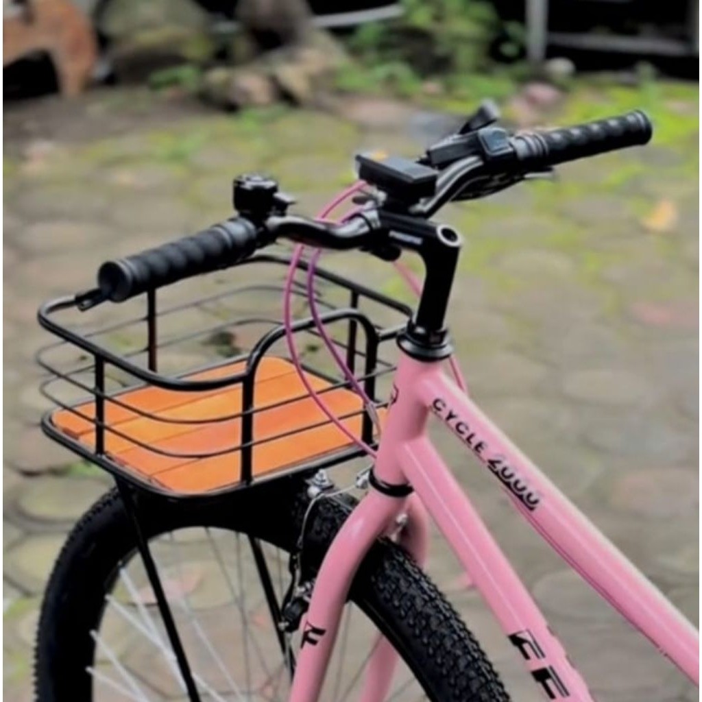keranjang depan sepeda mtb federal lipat