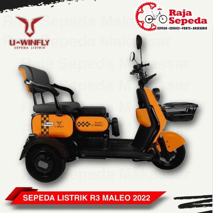 SEPEDA LISTRIK RODA 3 UWINFLY MALEO 2022