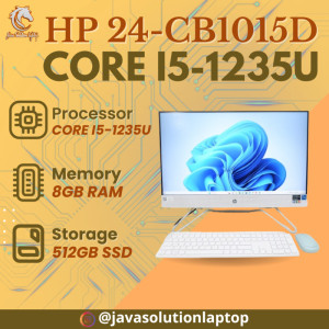 HP 24-CB1015D ALL IN ONE PC FHD CORE I5-1235U 8 GB SSD NVME 512 GB SCU16435