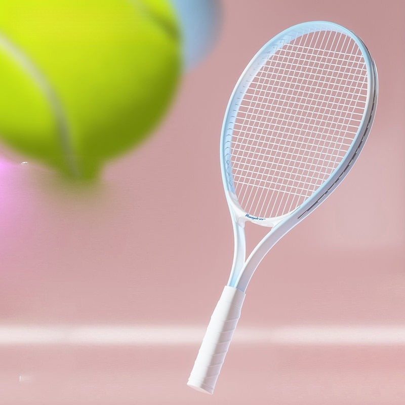 Aluminum Tennis Racket Tennis Rebound Trainer Single Tennis Training Adult Children Tennis Racket Be