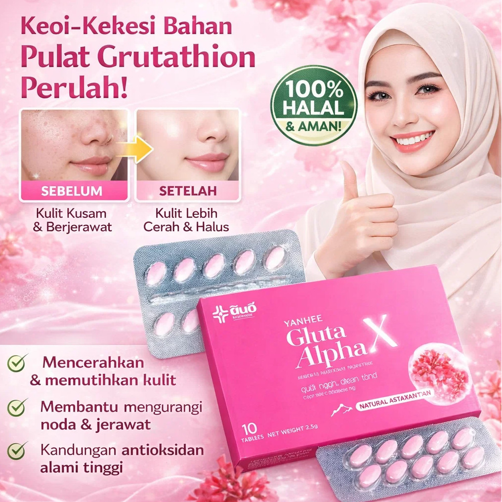 COD[2X Efek Glowing Mencerahkan]Kapsul Minuman Kolagen Pencerah Kulit - Collagen Kapsul Collagen Dri