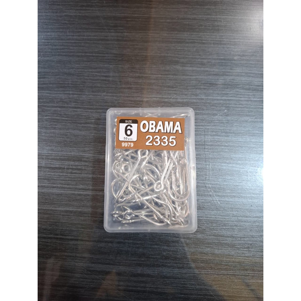 Paling Laris Bulan Ini Mata Kail OBAMA 2335 / 2315 No. 6/7/8/9/10/11/12/13/14/15/16/17 Pancing OBAMA