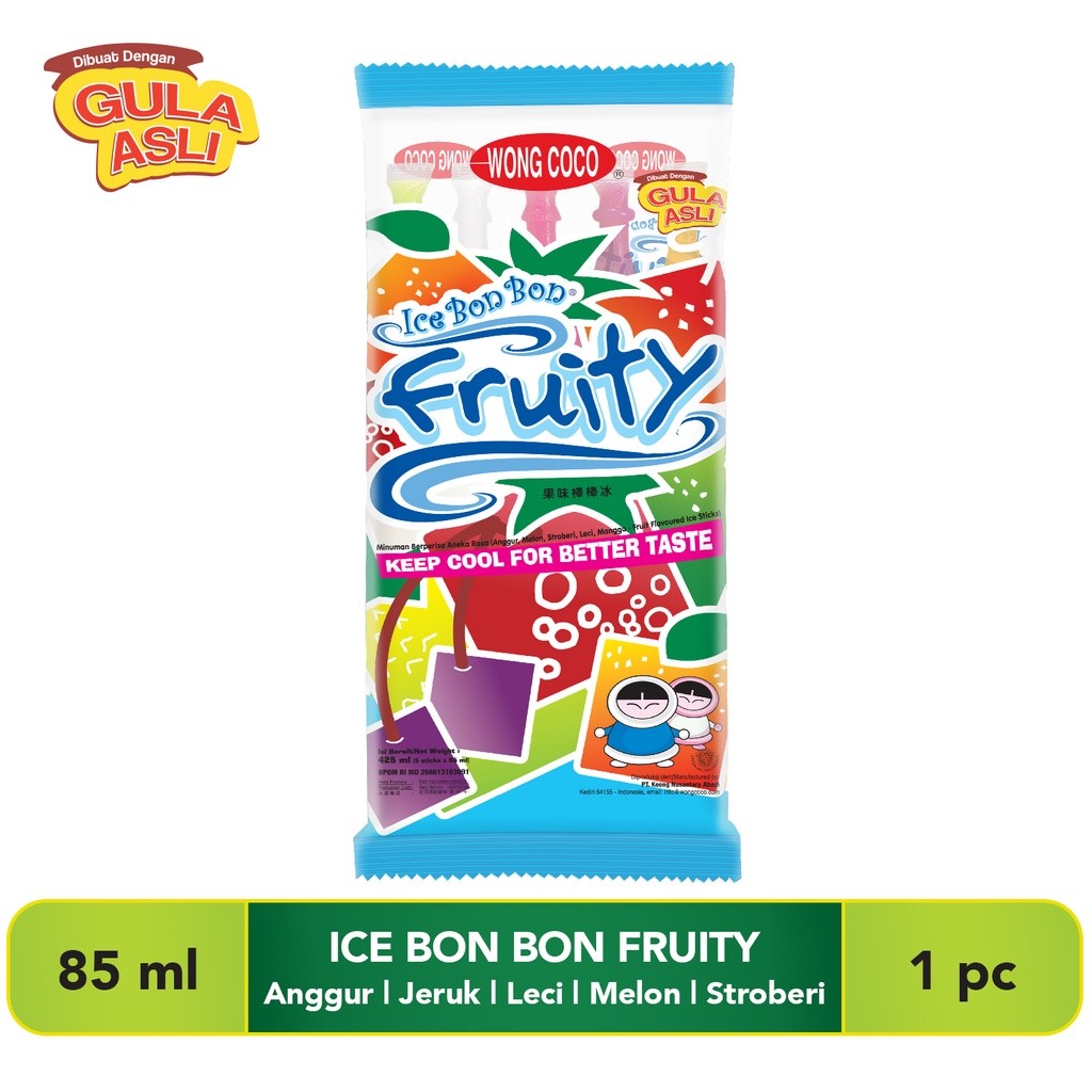Wong Coco Ice bon Bon Fruity isi 5