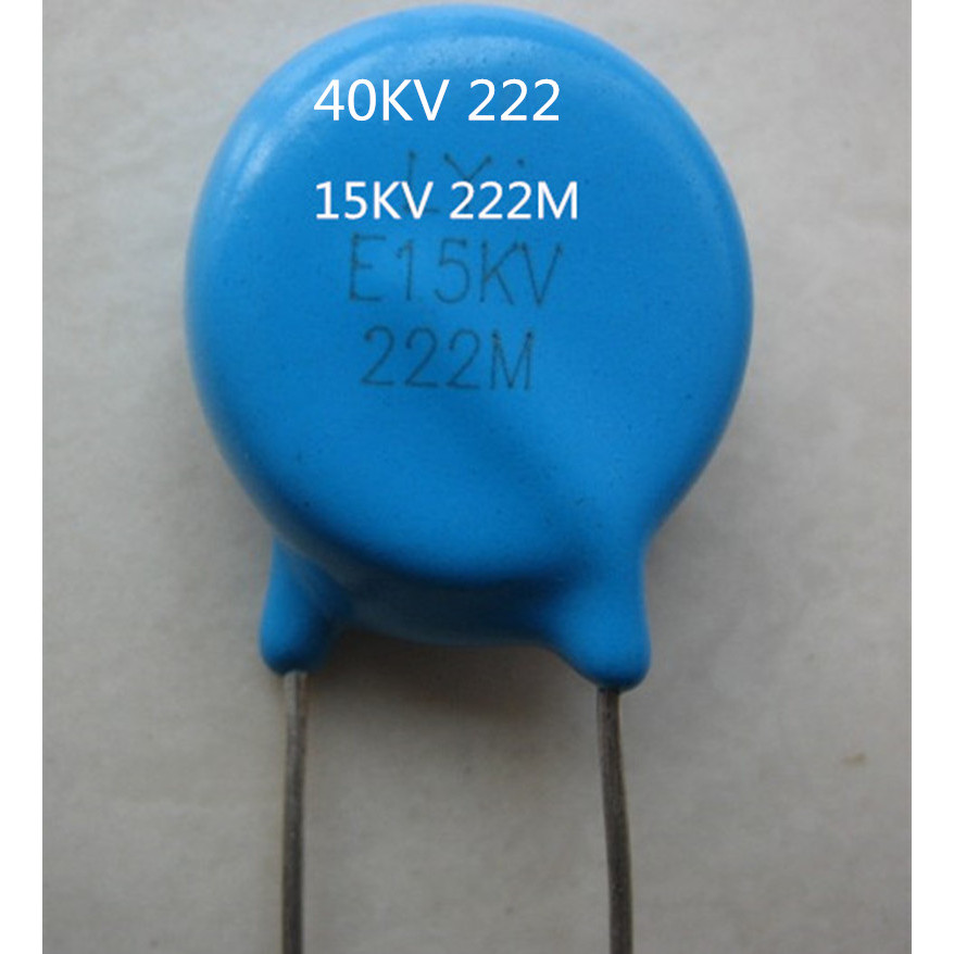 New 15KV 222M  E15KV   222M  40KV 222   222 40KV 2200PF  high voltage ceramic capacitor