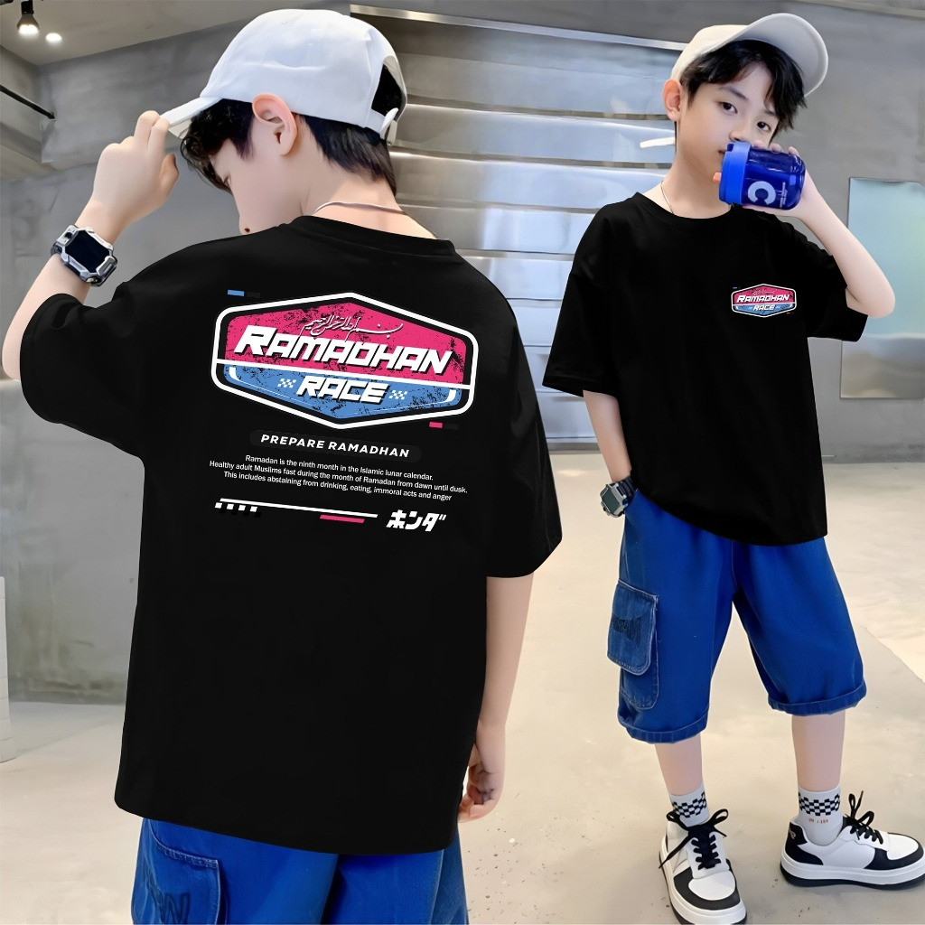[COD] Baju Anak TERBARU Ramadhan Race 2026 Bismillah Marhaban Ya Balapan | Drag Bike Baju Ramadan Ra