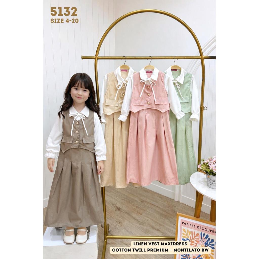 baju pakaian muslim gamis anak perempuan / gm108