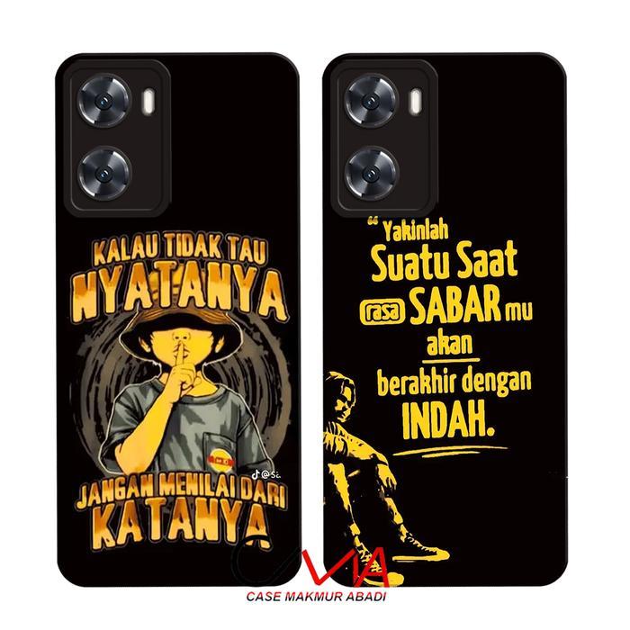 Case kompatibel Untuk OPPO A57 2022 - OPPO A77s Hp Silikon Casing Handphone Softcase Kesing Cassing 