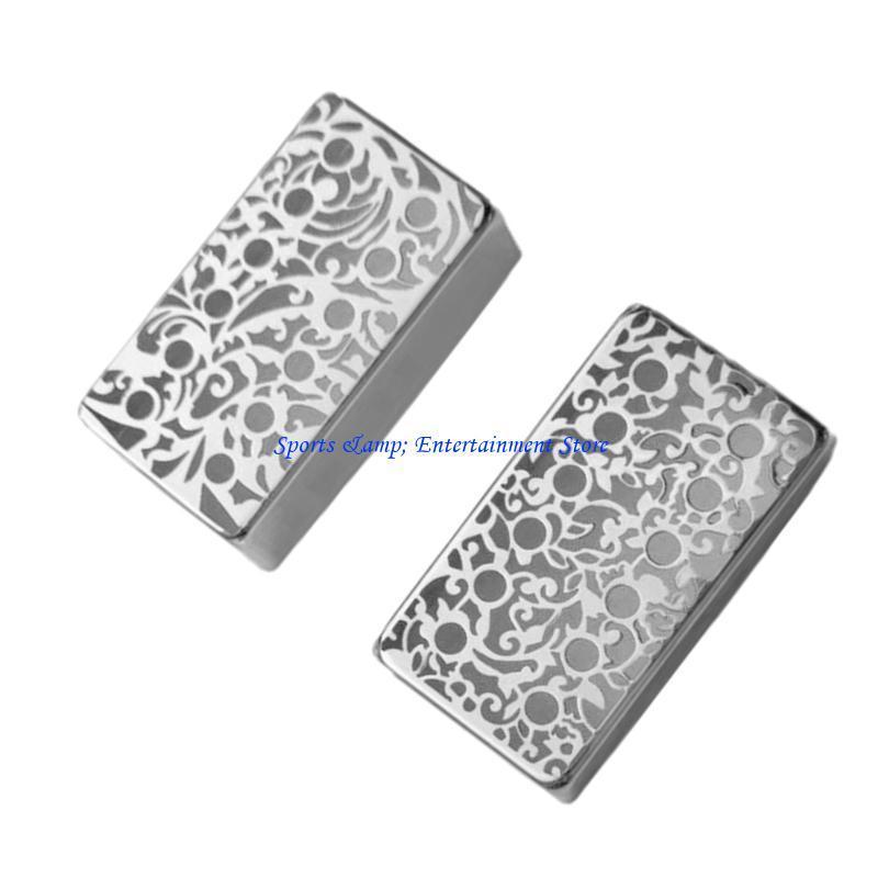 Guitar Pickup Cover Exquisites Carving Metal Pickup Cover Guitar Accessories